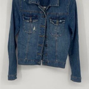 Kut from the Kloth Classic Blue Jean Jacket brand new without tag